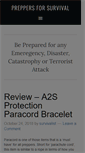 Mobile Screenshot of preppersforsurvival.com